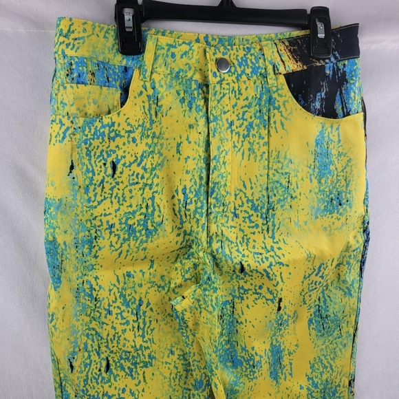 NIB Finesse Thea high-waisted multi print pant Size small - Picture 5 of 8